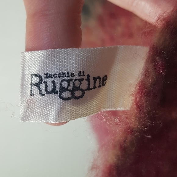 Ruggine Colour Block Soft Fringed Scarf - Picture 6 of 7